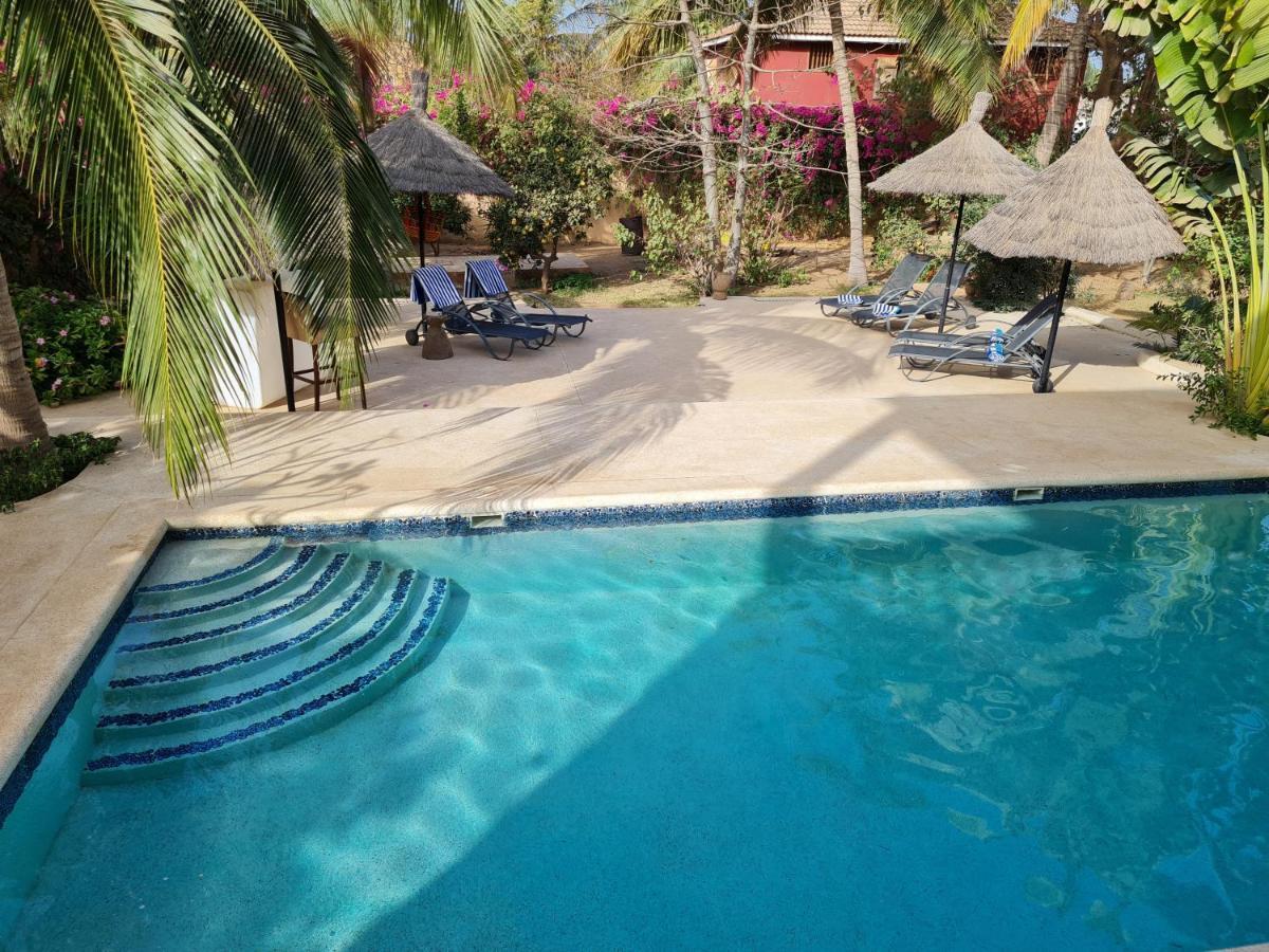 Bed and Breakfast Le Souimanga Bleu Saly Exterior foto