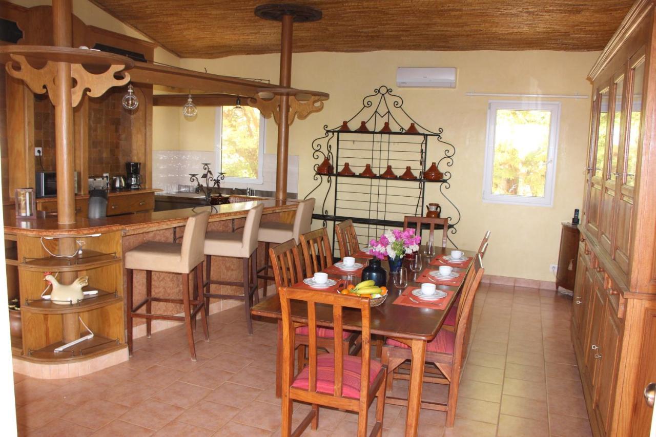 Bed and Breakfast Le Souimanga Bleu Saly Exterior foto